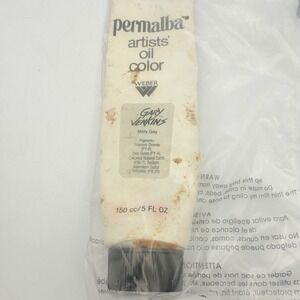 Weber Permalba Gary Jenkins Artists Oil Color Misty Grey 150cc Paint Tube